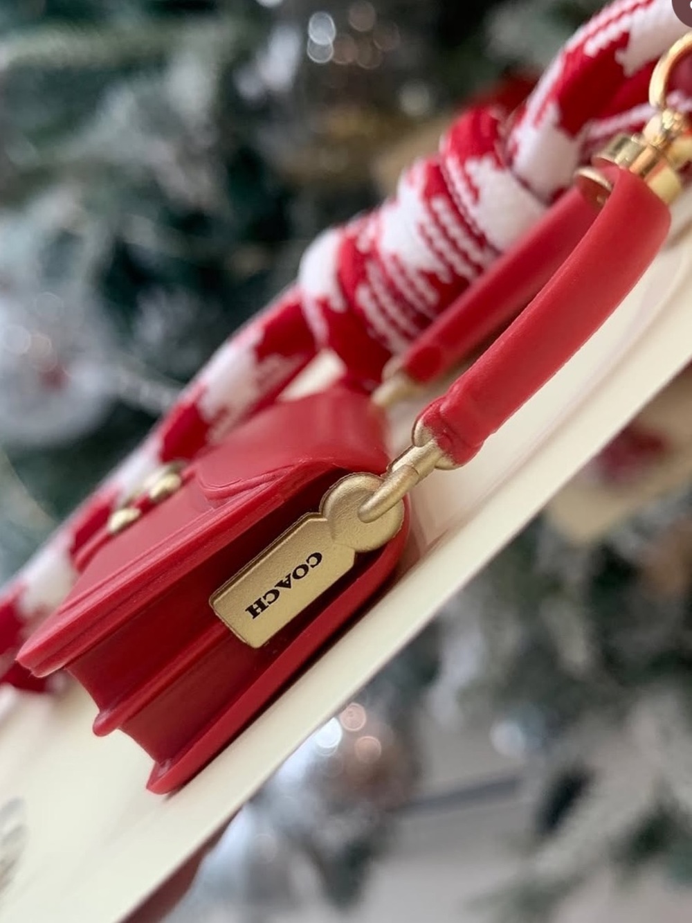 Coach Tabby Lunar New Year Collection Keychain Bag Charm 2025 - Japan exclusive - Picture 6 of 9